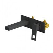 Briana Timo 7171/03SM чёрный смеситель для раковины встроенный