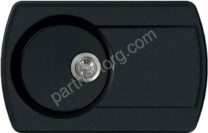 Fostogran FG 77-50, 770х495 кварцевая кухонная мойка, цвет антрацит