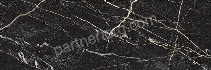 Bohema Black Delacora плитка настенная черная глянцевая 24,6х74см