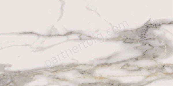 Charme Evo Calacatta Lux суперполированный керамогранит серый Italon 60х120см