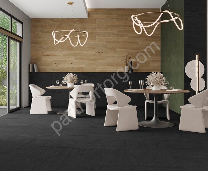 Flagman графитовый матовый керамогранит  59,7x119,7см Laparet K952678R0001LPER