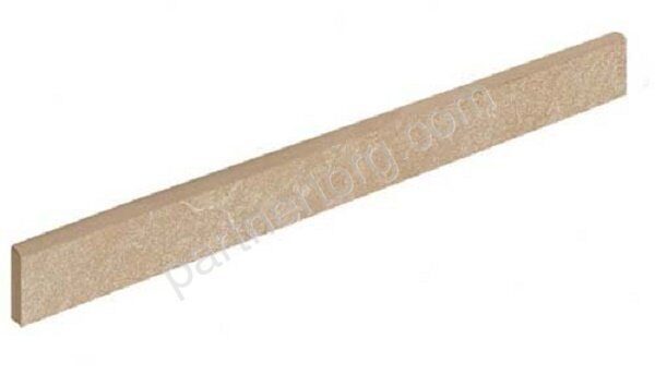 Materia Helio Battiscopa натуральный плинтус керамический светло-коричневый Italon 7,2х60см