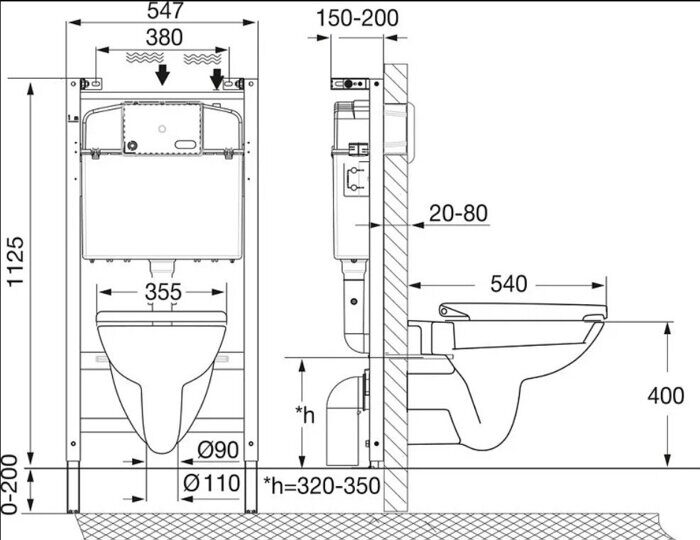 Комплект инсталляции Roca с унитазом подвесным безободковым Debba Pack с сиденьем микролифт 893104970