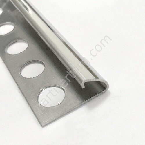 Tile Trim Silver вставка полированная Juliano SR003-1S-10H 12х11мм
