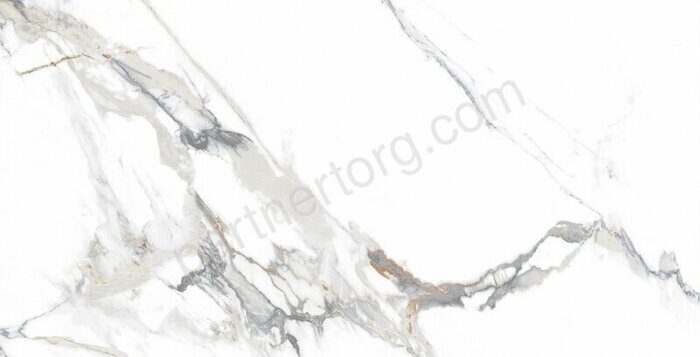 Alicante ST215 керамогранит полированный белый 120х60 см