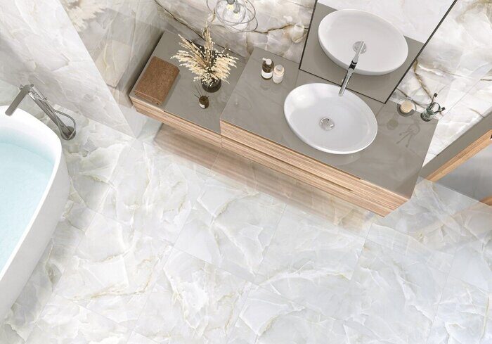 Talisman Onyx Gris LCM керамогранит серый глянцевый 60х60см