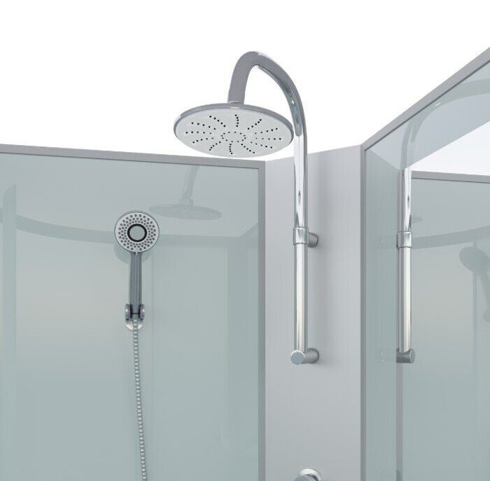 Niagara Classic  NG-3501-14BKT душевая кабина без крыши  90х90х210см, тонированное стекло, средний поддон