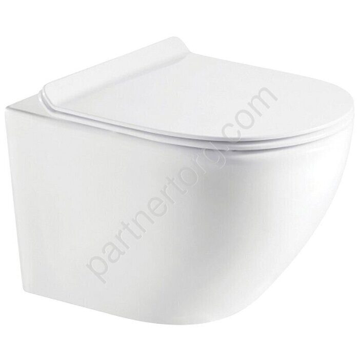 Koller Pool Round RN-0490-RQ3 унитаз подвесной безободковый  Торнадо с сидением