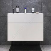 M50AFHX0803WM INSPIRE V2.0, База под раковину, подвесная, 80 см, 3 ящика, push-to-open, белый матовы