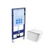 Set Aquatek Либра комплект рама INS-0000012 и унитаз AQ1505T-00