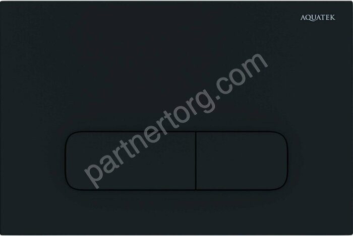 Панель смыва Aquatek  KDI-0000017 черная