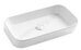 CeramaLux 2243 раковина настольная прямоугольная белая