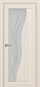 Сицилия 720.21 линии межкомнатная дверь ясень перламутровый со стеклом мателюкс