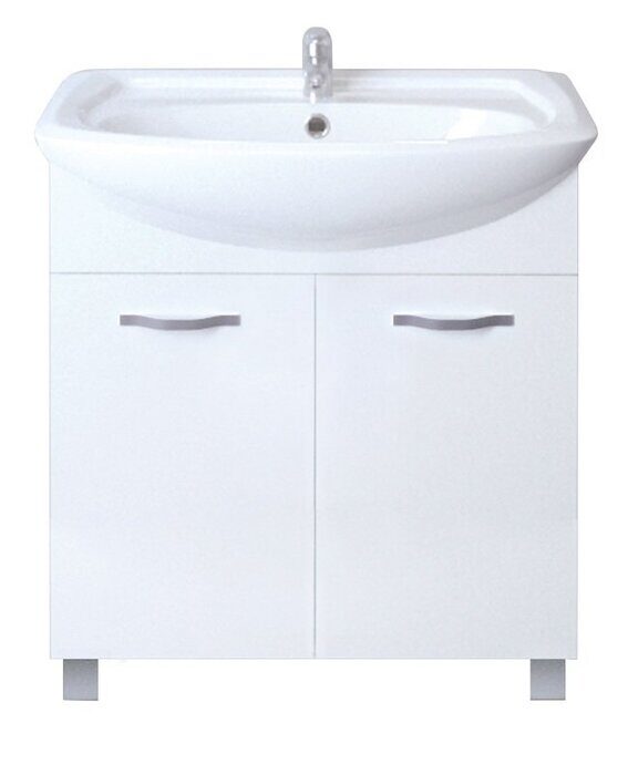 Вита 65Н тумба 2д напольная белая