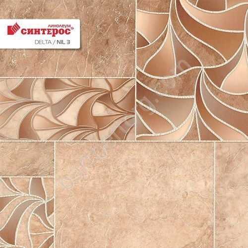 Нил 3 Дельта бытовой линолеум Таркетт Синтерос