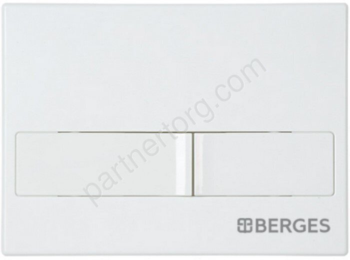 Клавиша для инсталляции Berges Novum белая