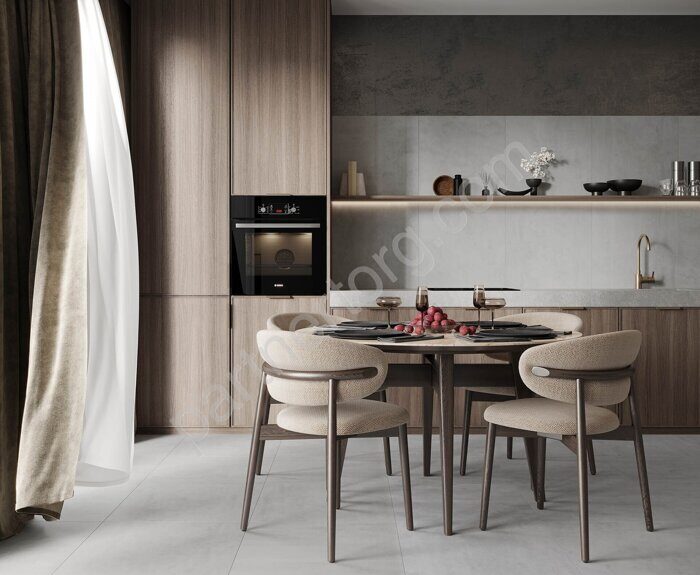 Flagman серый матовый керамогранит 59,7x119,7см Laparet K952676R0001LPER