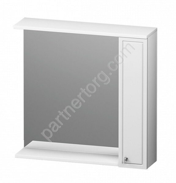 Palace One Damixa M41MPR0751WG зеркальный шкаф с подсветкой в ванную комнату 75см