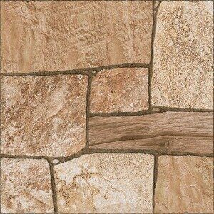 Exterio A16433 керамогранит бежевый матовый рельеф 30х30см Cersanit