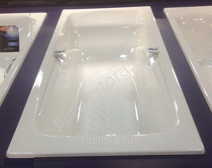 Repos 170x80 Jacob Delafon ванна чугунная с отверстиями под ручки E2915-00