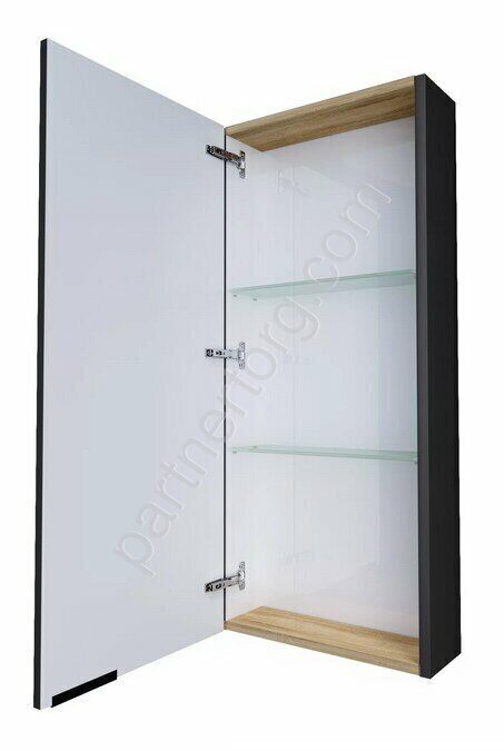 Gaula 40П 1д пенал подвесной черный