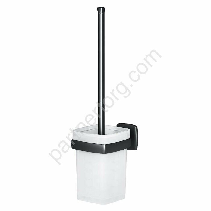 Стойка с туалетной щеткой, черная A9033422 Gem