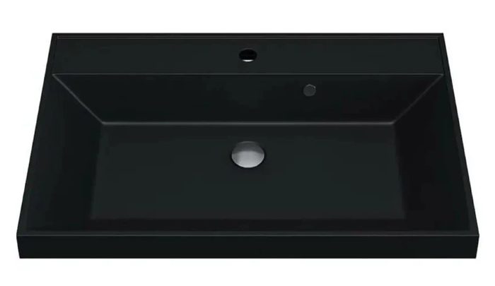 Classic Quartz 80 см, цвет уголь раковина кварцевая для ванной комнаты