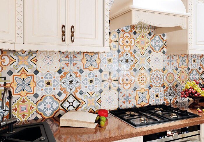 Sanders Elise AltaCera настенная плитка с рисунком глянцевая 20х60см