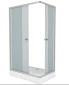Niagara Eco NG-129-14Q 120х90х195см душевой уголок, поддон  13см, стекло матовое,  профиль хром матовый