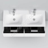 M70AWCD1202WG SPIRIT 2.0, Раковина мебельная, керамическая, 120 см, встроенная, цвет: белый, глянец