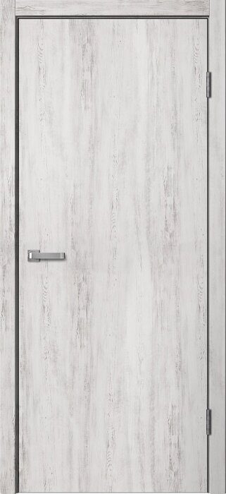 LF01 ПГ Loft FlyDoors дверь межкомнатная дуб тира с черной ПВХ кромкой