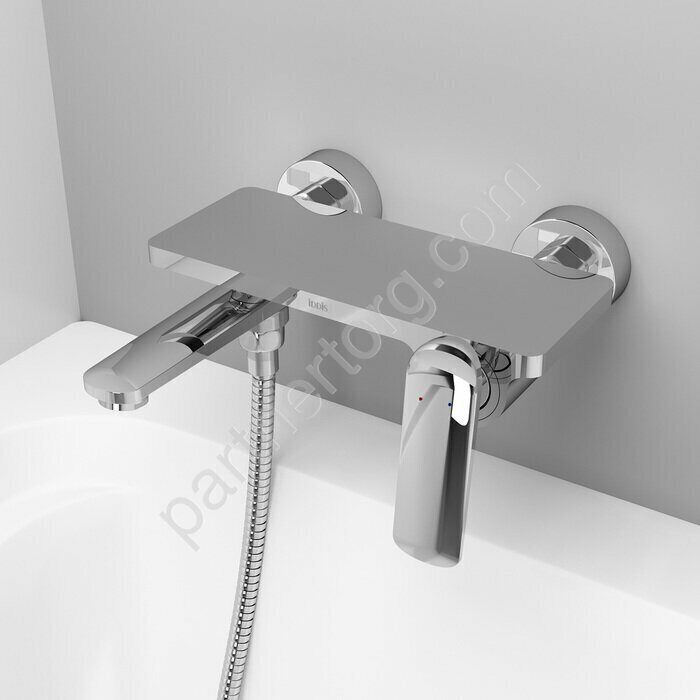 Dash Iddis смеситель для ванны с коротким изливом, хром DASSB00i02WA