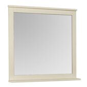 Леон 80 см зеркало бежевый дуб для ванной комнаты Aquaton