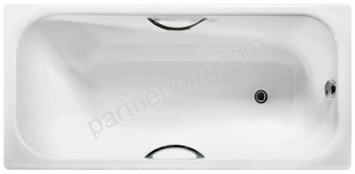 Wotte Start ванна чугунная 170x70см с отверстиями для ручек