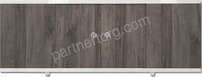 Экран-купе под ванну с раздвижными дверцами цветной 169х56см цвет Дуб шато