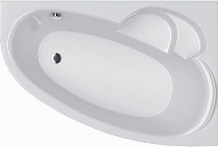 Katrina ванна акриловая угловая асимметричная 170х110см Alba Spa