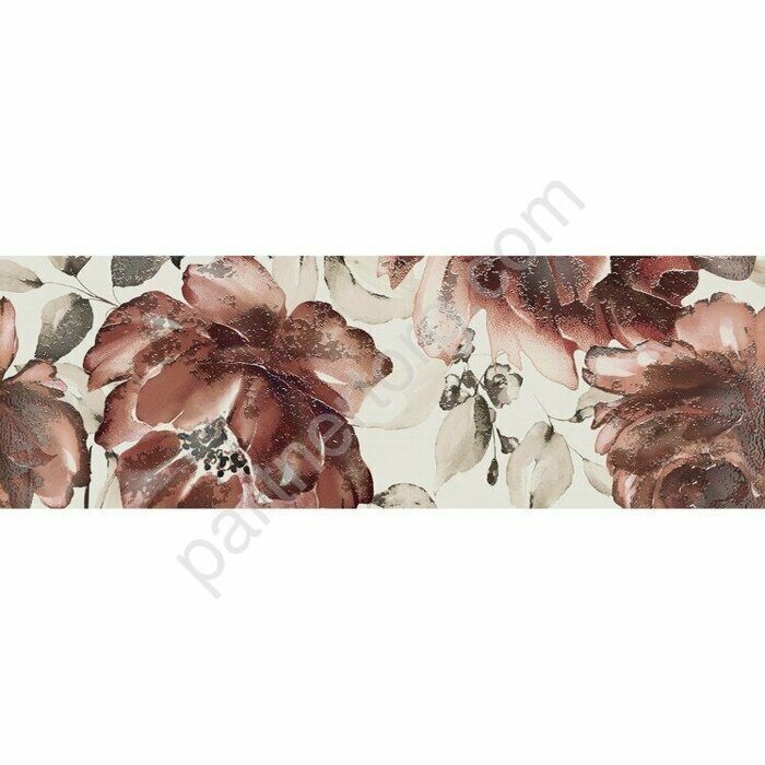 Element Silk матовая декоративная вставка бежевая Italon 25x75см