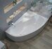 Katrina ванна акриловая угловая асимметричная 170х110см Alba Spa