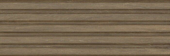 Woodstyle Nut Strip Delacora настенная плитка коричневая матовая рисунок рейки 30х90см