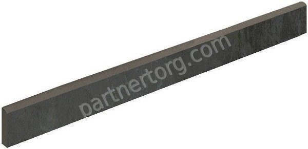 Surface Steel Battiscopa натуральный плинтус керамический чёрный Italon 7,2x60см