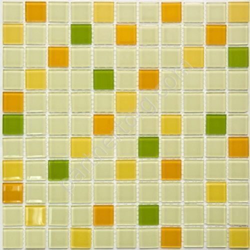 Серая стеклянная мозаика Crystal series S-461