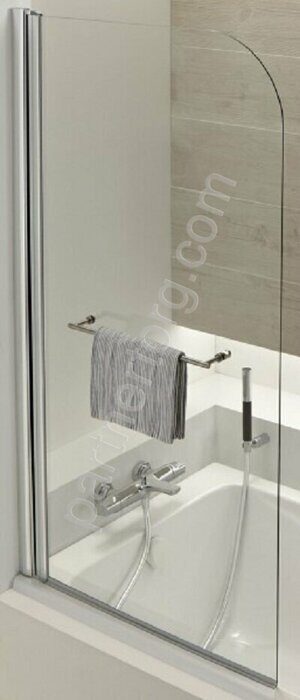 Odeon UP Jacob Delafon шторка стеклянная на ванну 145х80 см E4932-GA