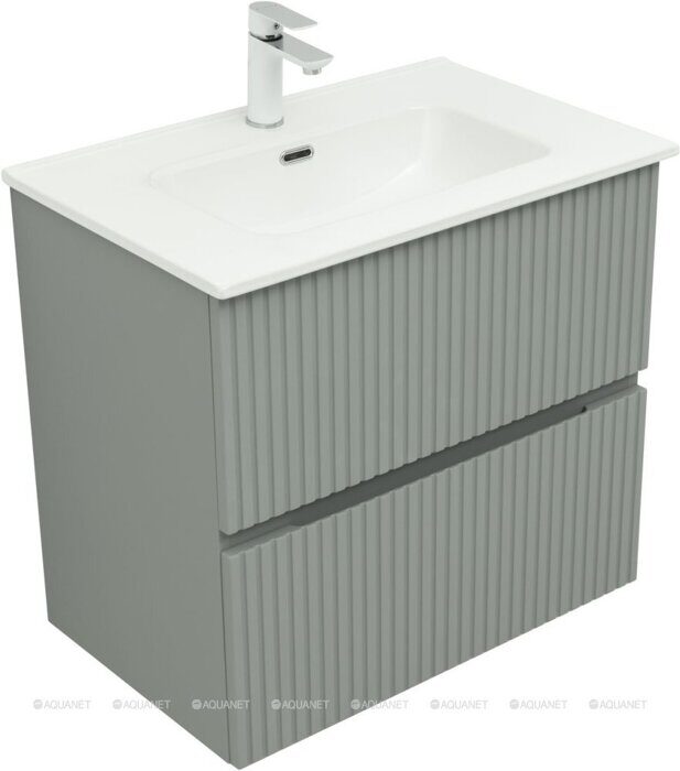 Джейн 70 тумба мисти грин для ванной комнаты Aquanet