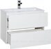 Алвита 70 тумба белая для ванной комнаты с раковиной-столешницей Фортуна 70 Aquanet