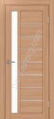 Турин 554.21АПП Молдинг SC дверное полотно ясень темный со стеклом лакобель белое
