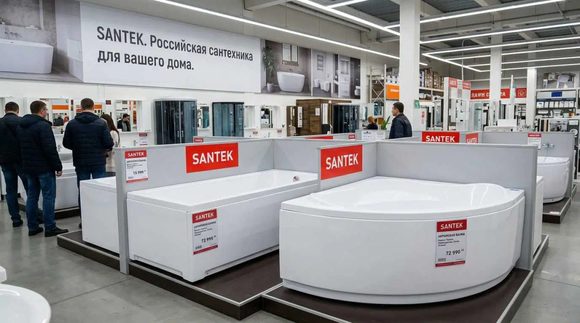 изображение Santek ванны