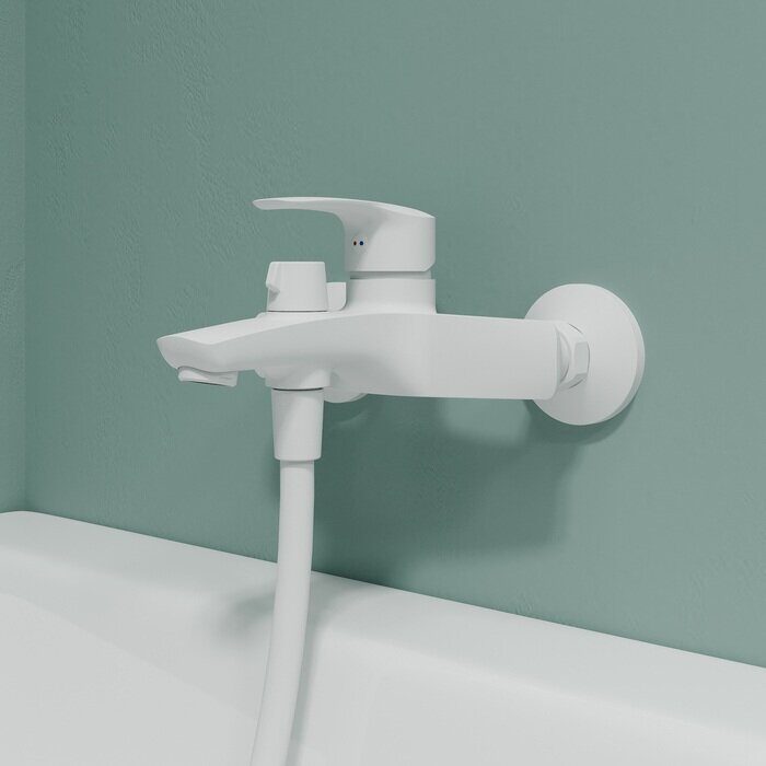 Ray Iddis белый смеситель для ванны RAYWT02i02WA