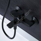 F85A10022 X-Joy, смеситель для ванна/душа, черный, шт.