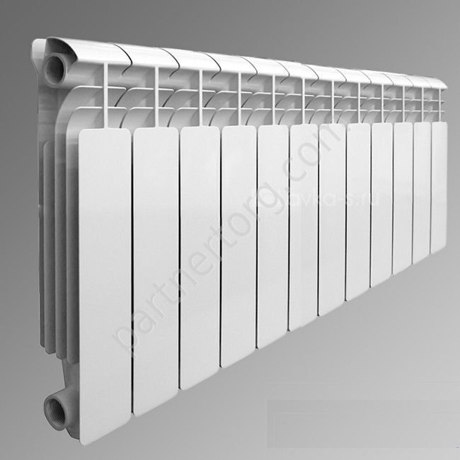 Global Iseo 350 радиатор алюминиевый боковое подключение