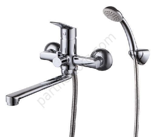 Nelson Milardo смеситель для ванны с длинным изливом NELSB00M02